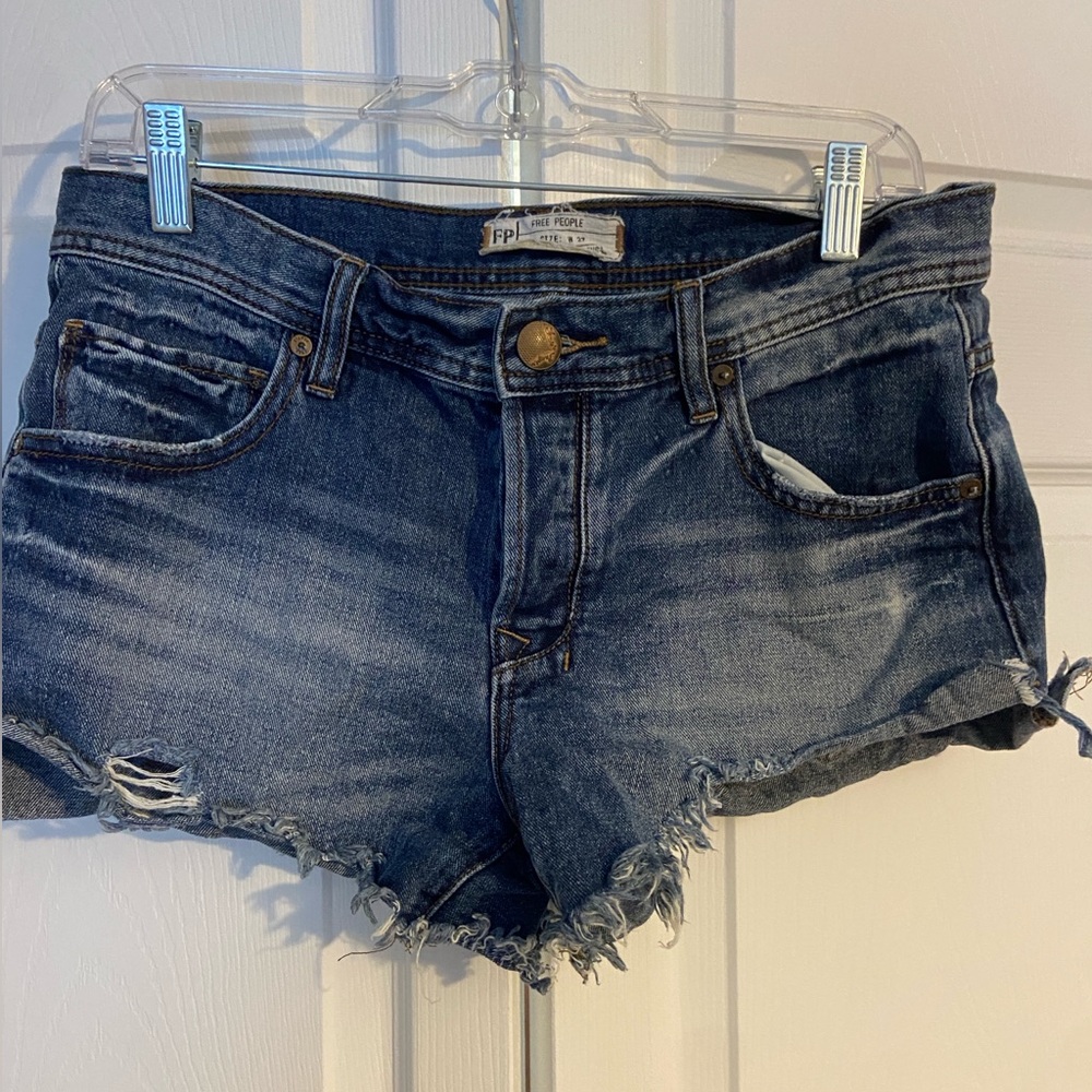 Free People Denim Shorts size 27